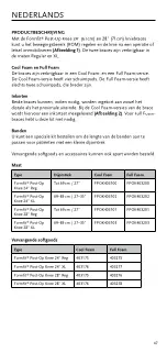 Preview for 47 page of Össur Formfit Post-Op Knee 24" Reg Instructions For Use Manual