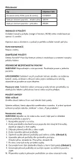 Preview for 60 page of Össur Formfit Post-Op Knee 24" Reg Instructions For Use Manual