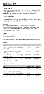 Preview for 84 page of Össur Formfit Post-Op Knee 24" Reg Instructions For Use Manual