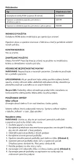 Preview for 85 page of Össur Formfit Post-Op Knee 24" Reg Instructions For Use Manual