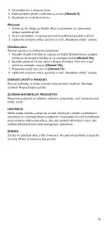 Preview for 87 page of Össur Formfit Post-Op Knee 24" Reg Instructions For Use Manual