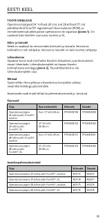 Preview for 88 page of Össur Formfit Post-Op Knee 24" Reg Instructions For Use Manual