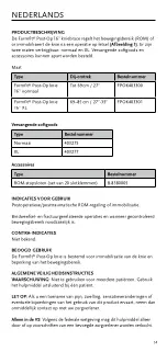 Preview for 34 page of Össur FORMFIT POST-OP KNEE Instructions For Use Manual