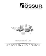 Össur ICELOCK 214 Instructions For Use Manual preview