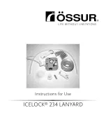 Össur ICELOCK 234 LANYARD Instructions For Use Manual preview