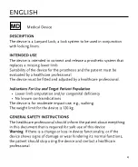 Preview for 4 page of Össur ICELOCK 234 LANYARD Instructions For Use Manual