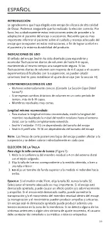 Preview for 20 page of Össur ICEROSS SEAL-IN V Instructions For Use Manual