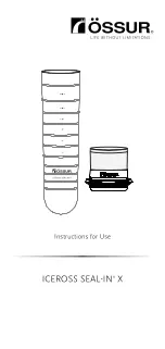 Össur ICEROSS SEAL-IN X Instructions For Use Manual предпросмотр