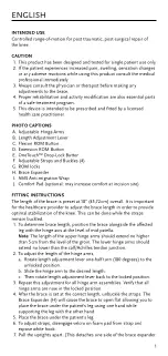 Preview for 5 page of Össur INNOVATOR DLX+ Instructions For Use Manual