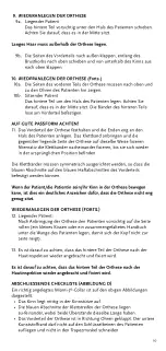 Preview for 10 page of Össur MIAMI J Instructions For Use Manual