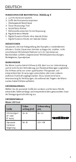 Preview for 8 page of Össur Miami LSO Instructions For Use Manual