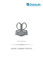 Предварительный просмотр 1 страницы Össur Miami Lumbar Posteo Technical Manual