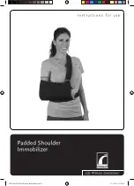 Össur Padded Shoulder Immobilizer Instructions For Use preview