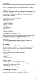 Preview for 41 page of Össur PRO-FLEX XC PXC0xyyz Instructions For Use Manual