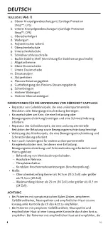 Preview for 10 page of Össur Rebound Cartilage with Flexion Control Kit Instructions For Use Manual