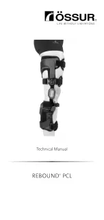 Össur REBOUND PCL Technical Manual preview