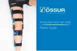 Össur REBOUND POST-OP KNEE User Manual preview