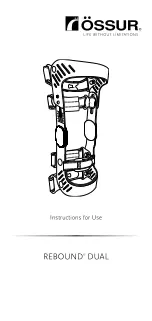 Össur REBOUND Instructions For Use Manual preview