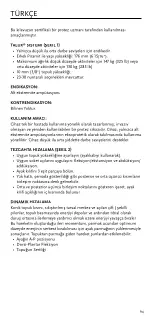 Preview for 64 page of Össur Talux TLXoxxyz Instructions For Use Manual