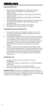 Preview for 15 page of Össur UltraWrap Instructions For Use Manual