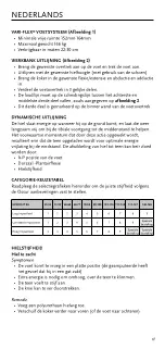 Preview for 41 page of Össur VARI-FLEX VFXE Series Instructions For Use Manual