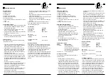 Preview for 3 page of P.E.P PEP-300 Operating Instructions Manual