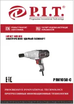 P.I.T. PIW1050-C User Manual preview