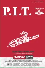 P.I.T. PKE405-C7 Operation Manual preview