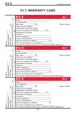 Preview for 18 page of P.I.T. Professional GSH65-C5 Operation Manual