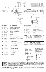 Preview for 3 page of paasche VL Series Instructions And Parts