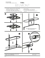 Preview for 2 page of Pablo BELMONT Assembly/Installation Instructions