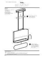 Preview for 4 page of Pablo BELMONT Assembly/Installation Instructions