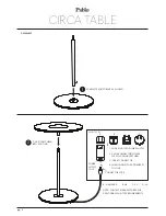 Preview for 3 page of Pablo circa Assembly And Installation Instructions Manual