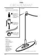 Preview for 21 page of Pablo circa Assembly And Installation Instructions Manual