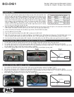 Предварительный просмотр 6 страницы PAC BCI-CH21 Instruction Manual