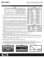 Предварительный просмотр 12 страницы PAC BCI-CH21 Instruction Manual