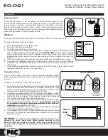 Предварительный просмотр 15 страницы PAC BCI-CH21 Instruction Manual