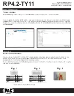 Предварительный просмотр 15 страницы PAC RP4.2-TY11 Manual