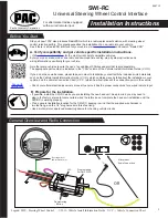 Preview for 1 page of PAC SWI-RC Installation Instructions