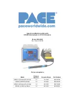 Pace ADS200 Operation And Maintenance Manual preview