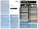 Pace DC758D Quick Start Manual preview