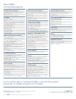 Preview for 2 page of Pace HomePortal 5168NV Technical Specifications