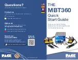 Pace MBT360 Quick Start Manual preview