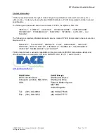 Preview for 11 page of Pace MTS 200 Operation And Maintenance Manual