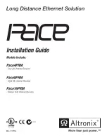 Pace Pace4PRM Installation Manual предпросмотр