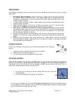 Предварительный просмотр 3 страницы Pace TD-100 Operation And Maintenance Manual