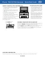 Preview for 2 page of Pace TDC575D series Manual