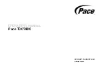 Pace TDC780X Operator'S Manual preview