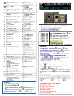 PACH & COMPANY Quantum QR5 Series Quick Manual preview