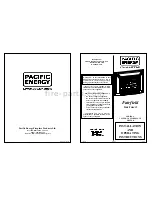 Предварительный просмотр 1 страницы Pacific energy Series A Operating Instructions Manual